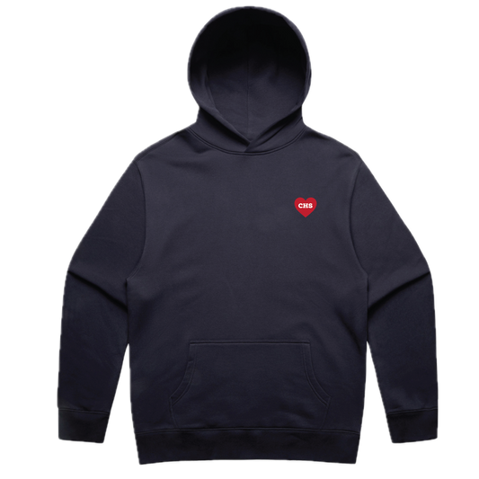 Embroidered CHS Red Heart Hoodie