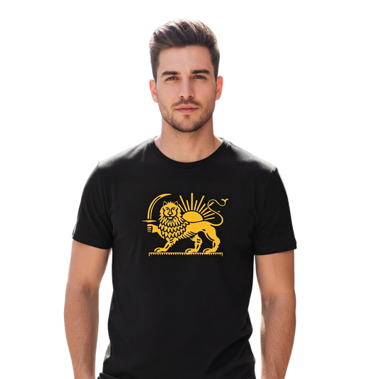 The Lion and the Sun Gold T-Shirt